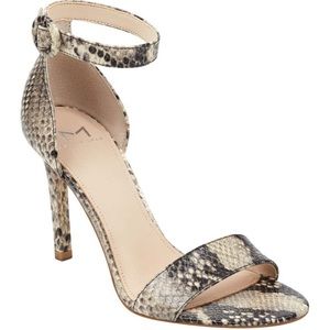 Marc Fischer Kora Snake Print Heels
